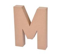 Paris Prix Décoration Murale Lettres Carton M 18cm Naturel