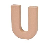 Paris Prix Décoration Murale Lettres Carton U 18cm Naturel