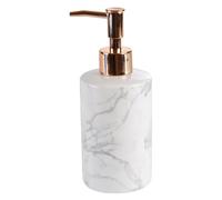 Paris Prix Distributeur de Savon Effet Marbre 18cm Or Rose