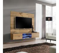 Paris Prix Ensemble Meuble TV 2 Portes Switch 180cm Naturel