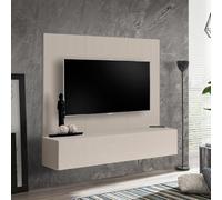 Paris Prix Ensemble Meuble TV Fly B 160cm Beige
