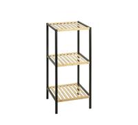 Paris Prix Étagère 3 Niveaux en Bambou Timmy 81cm Naturel