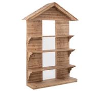 Paris Prix Étagère Chalet en Bois Basile 240cm Naturel