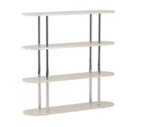 Paris Prix Étagère Design 4 Niveaux Zino 120cm Blanc