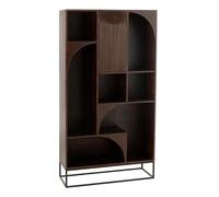 Paris Prix Étagère Design en Bois Mode 168cm Marron