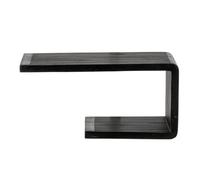 Paris Prix Étagère Murale en Bois Lars 50cm Noir
