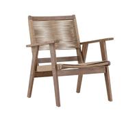 Paris Prix Fauteuil de Jardin en Bois Peter 88cm Marron
