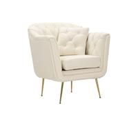 Paris Prix Fauteuil Design Budapest 88cm Crème