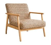 Paris Prix Fauteuil Design Léopard Runbert 80cm Marron