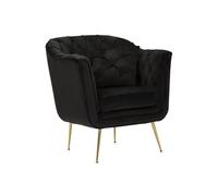 Paris Prix Fauteuil Design Matelassé Budapest 91cm Noir