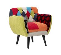 Paris Prix Fauteuil Design Patchwork Impérial 78cm Multicolore
