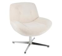 Paris Prix Fauteuil Lounge Chill 79cm Crème