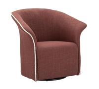 Paris Prix Fauteuil Pivotant Design Siena 83cm Bordeaux
