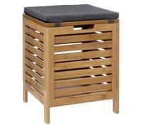 Paris Prix Five Simply Smart - Banc & Coffre de Rangement Bambou 35L Naturel