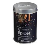 Paris Prix Five Simply Smart - Boîte à Épices Saupoudreur Relief II 10cm Noir