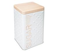 Paris Prix FIVE Simply Smart - Boîte à Sucre en Poudre Scandi 18cm Blanc