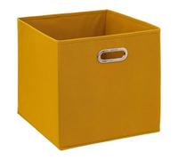 Paris Prix FIVE Simply Smart - Boîte de Rangement Carrée Pliable Mix n'Modul 31x31cm Moutarde