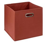 Paris Prix FIVE Simply Smart - Boîte de Rangement Carrée Pliable Mix n'Modul 31x31cm Terracotta