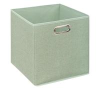 Paris Prix FIVE Simply Smart - Boîte de Rangement Carrée Pliable Mix n'Modul 31x31cm Vert Sauge
