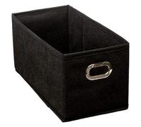 Paris Prix FIVE Simply Smart - Boîte de Rangement Pliable Premium 15x31cm Noir