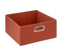 Paris Prix FIVE Simply Smart - Boîte de Rangement Pliable Premium 15x31cm Terracotta