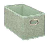 Paris Prix FIVE Simply Smart - Boîte de Rangement Pliable Premium 15x31cm Vert Sauge