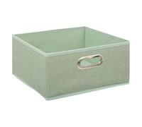 Paris Prix FIVE Simply Smart - Boîte de Rangement Pliable Premium 15x31cm Vert Sauge