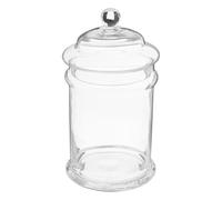 Paris Prix Five Simply Smart - Bonbonnière en Verre Bonbon 25cm Transparent