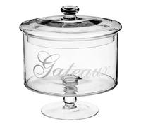 Paris Prix Five Simply Smart - Bonbonnière sur Pied Gateaux 21cm Transparent