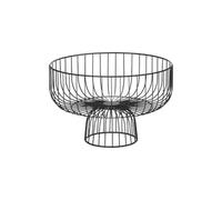 Paris Prix Five Simply Smart - Corbeille à Fruits sur Pied Ninoh 28cm Noir