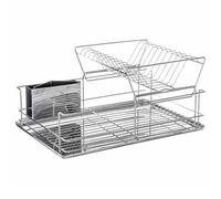 Paris Prix Five Simply Smart - Égouttoir 2 Niveaux INOX 47cm Argent
