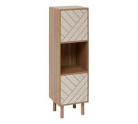 Paris Prix Five Simply Smart - Etagère 3 Cases Mix'n'Match 115cm Marron