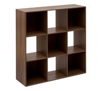 Paris Prix Five Simply Smart - Étagère 9 Cases Mix n'Modul 100cm Noyer
