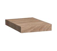 Paris Prix Five Simply Smart - Étagère Murale Carré Fixy 24cm Chêne Naturel