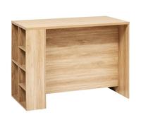 Paris Prix Five Simply Smart - Ilot Central de Cuisine Abana 120cm Naturel