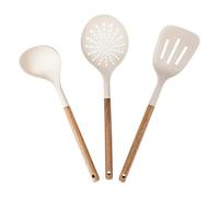 Paris Prix Five Simply Smart - Lot de 3 Ustensiles de Cuisine Harmony 32cm Naturel