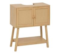 Paris Prix Five Simply Smart - Meuble sous Lavabo Cane 80cm Naturel