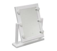 Paris Prix Five Simply Smart - Miroir LED à Poser Hollywood 40cm Blanc