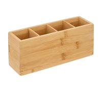 Paris Prix FIVE Simply Smart - Organiseur 4 Compartiments Natureo 22cm Naturel