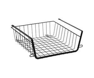 Paris Prix FIVE Simply Smart - Panier à Suspendre en Métal Dressing 31cm Noir
