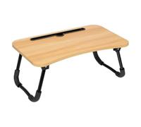Paris Prix Five Simply Smart - Plateau Support Ordinateur Pliable Athome 48cm Naturel
