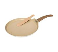 Paris Prix FIVE Simply Smart - Poêle à Crêpe en Aluminium Forgé Harmony 26cm Beige