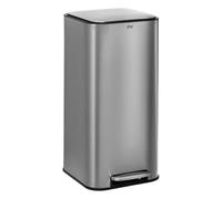 Paris Prix FIVE Simply Smart - Poubelle de Cuisine à Pédale en Métal Delta 30L Inox