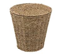 Paris Prix FIVE Simply Smart - Poubelle de Salle de Bain Seagrass 9L Naturel