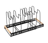 Paris Prix FIVE Simply Smart - Rack Extensible Poêles & Casseroles 58cm Noir