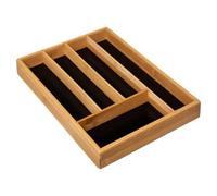 Paris Prix Five Simply Smart - Range-Couverts Blackbamboo 34cm Naturel & Noir