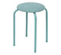 Paris Prix Five Simply Smart - Tabouret Empilable en Métal Chiné 46cm Vert