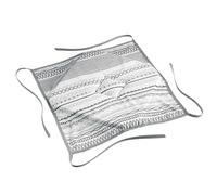 Paris Prix Galette de Chaise Analea 36x36cm Noir & Blanc