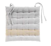 Paris Prix Galette de Chaise Matelassée Iliade 38x38cm Gris