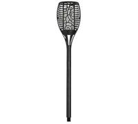 Paris Prix Garden Sweet Light - Torche Solaire Effet Flamme Pénélope 62cm Noir